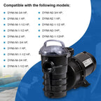 for Pentair Sta-Rite Dynamo Aboveground Pumps Universal Lid ,Replace Part 354531