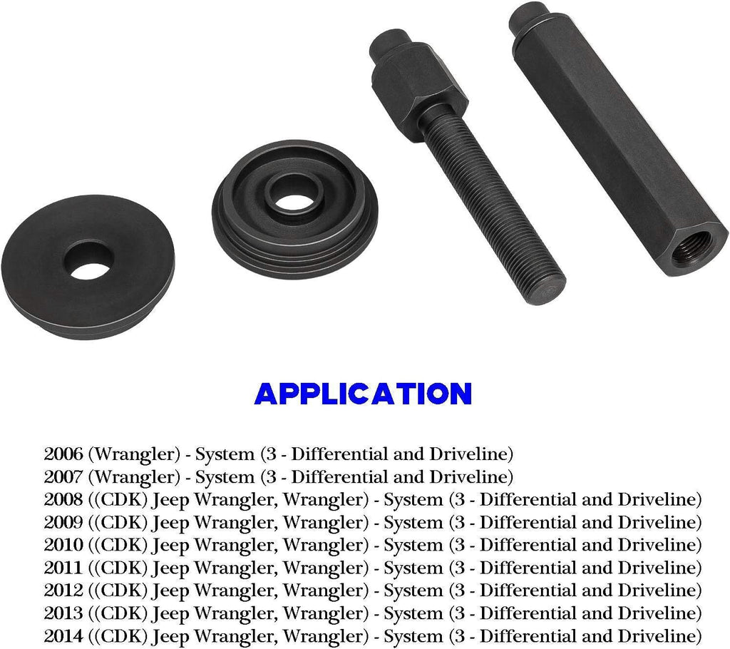 For Dodge Ram Truck 1500 2500 3500 Inner Axle Shaft Seal Installer Tool Set 8885