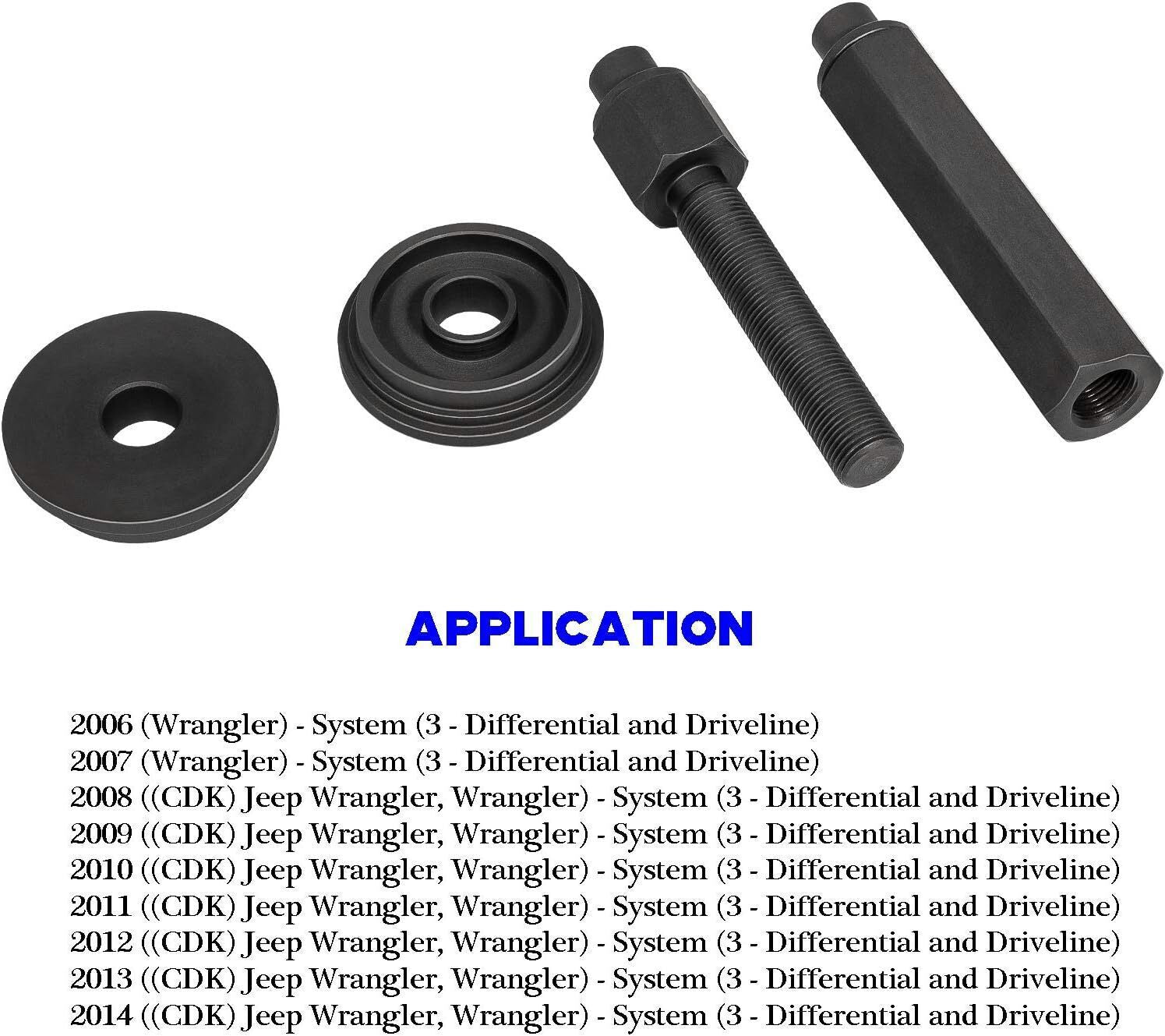 For Dodge Ram Truck 1500 2500 3500 Inner Axle Shaft Seal Installer Tool Set 8885