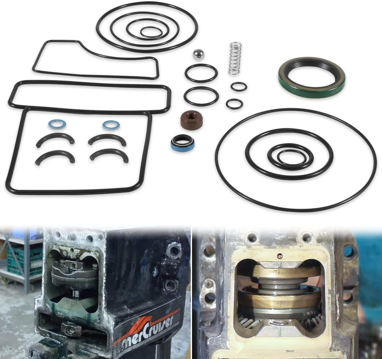 Upper Seal Kit for Mercruiser Bravo 1 2 & 3, X, XR, XZ Sterndrive #26-16709A2
