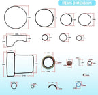 Upper Seal Kit for Mercruiser Bravo 1 2 & 3, X, XR, XZ Sterndrive #26-16709A2