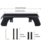 Black Anti-Theft Generator Security Bracket for Honda Generator EU2200i EU2000i