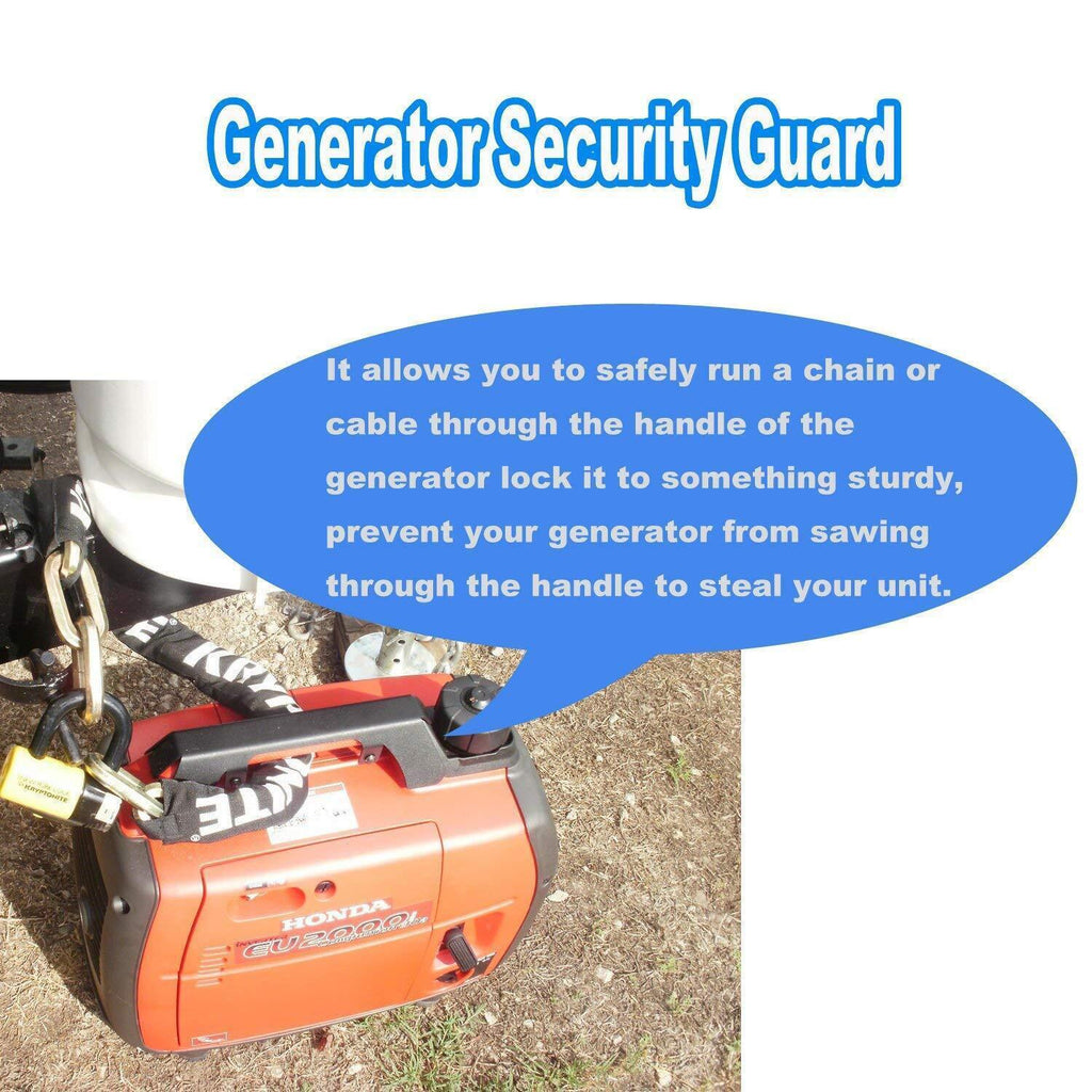 Black Anti-Theft Generator Security Bracket for Honda Generator EU2200i EU2000i