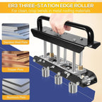 ER3 Three-Station Edge Roller Sheet Metal Edge Roller Bender,0~90° Bending Angle