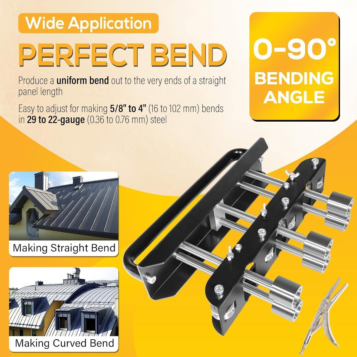 ER3 Three-Station Edge Roller Sheet Metal Edge Roller Bender,0~90° Bending Angle