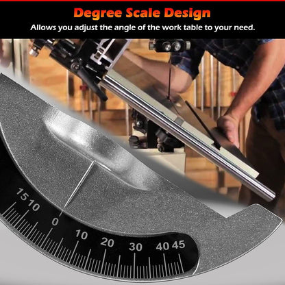 14" Bandsaw Trunnions with Degree Scale for Most 14-Inch Wood Band Saws 2Pcs
