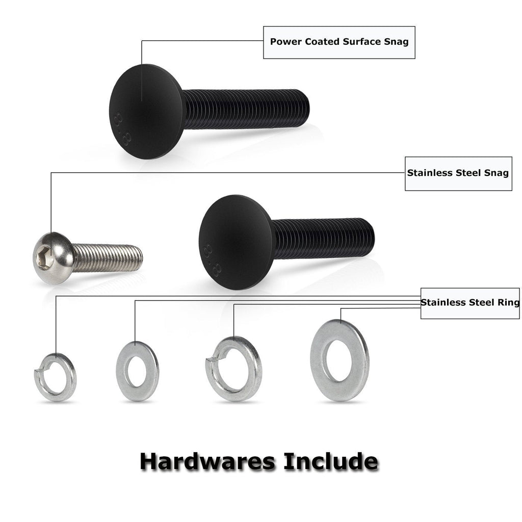 Hi Lift Jack Mount Hood Hinge Door Hinge Bracket for Jeep Wrangler JK JL 07-21