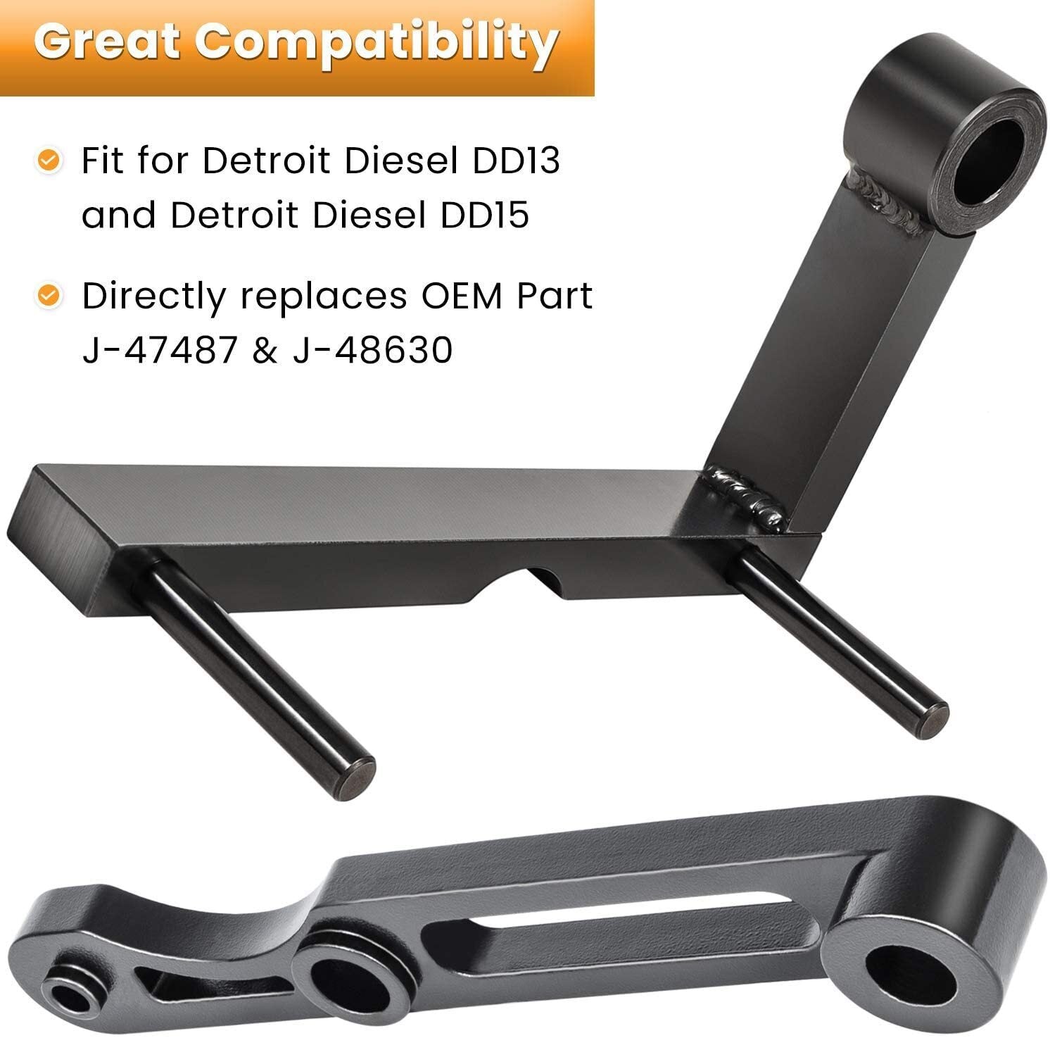 J-47487 & J-48630 Engine Gear Train Timing Tool Kit for Detroit Diesel DD13 DD15