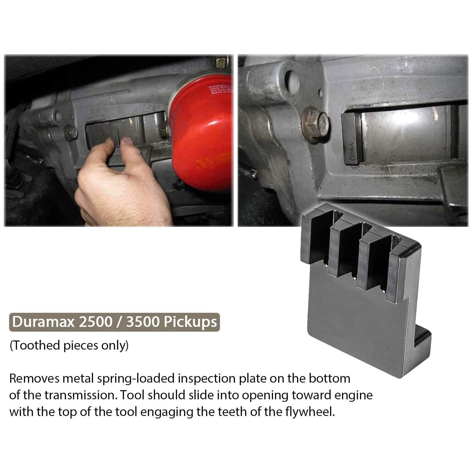 22100 Flywheel Locking Holder Tool & 36mm 3/4" Socket for 6.6L Duramax