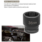 22100 Flywheel Locking Holder Tool & 36mm 3/4" Socket for 6.6L Duramax