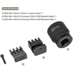 22100 Flywheel Locking Holder Tool & 36mm 3/4" Socket for 6.6L Duramax