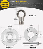For Mercury Verado Yamaha Lifting Adapter MT0024 MT0025 Lifting Ring Tool MT0022