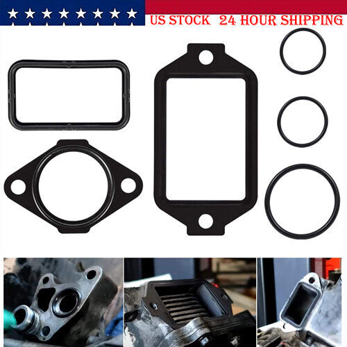 10263 Oil Cooler Seal Install Kit for GM 6.6L Duramax 2001-2010 LB7 LLY LBZ LMM