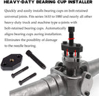 5192 Heavy-Duty Bearing Cup Installer Tool Bolt U-Joint for Series 1610 to 1880