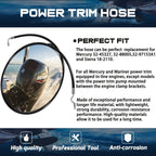 18-2110 Hydraulic Power Trim Hose #32-88005 for Mercury Mariner Outboard Motors