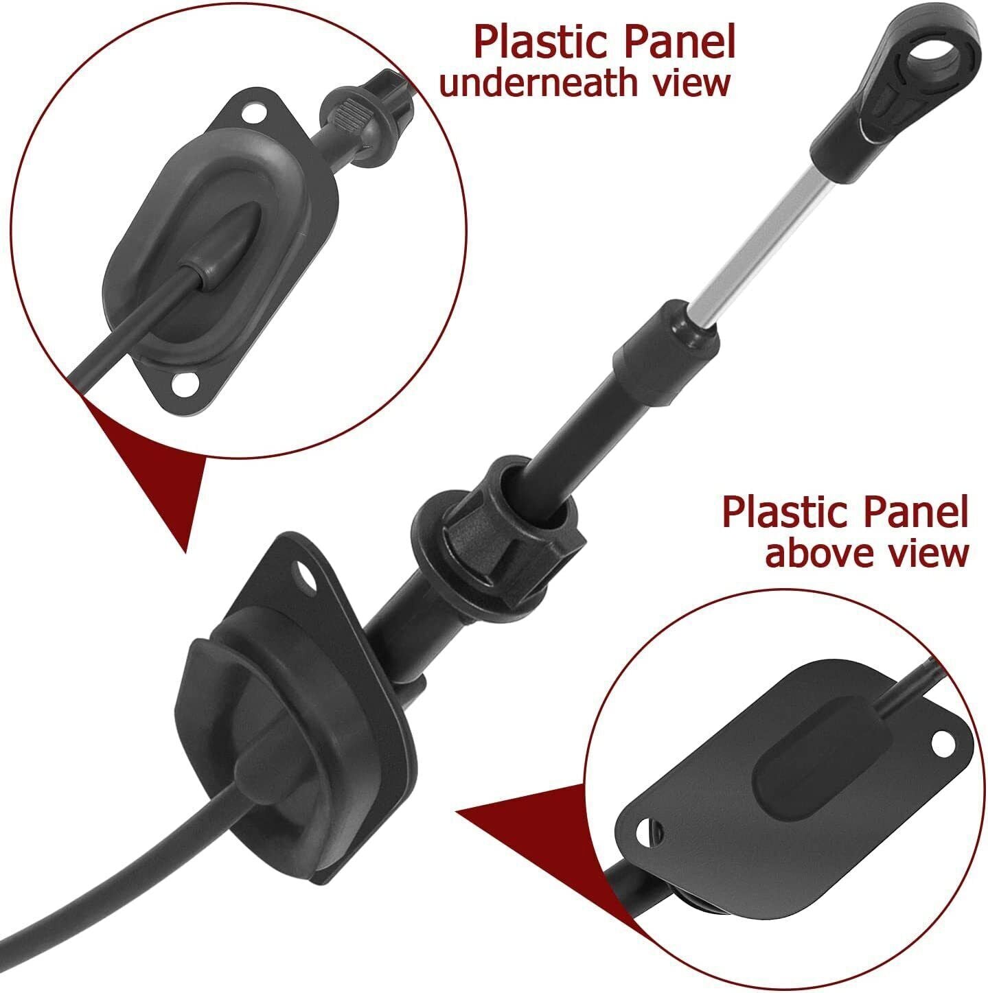 Shift Shifter Cable for Isuzu Rodeo/Amigo Passport 1998-2004 8-97124-855-3
