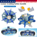 2PCS R0714300 Cyclonic Scrubbing Turbine Assembly For Zodiac MX6/8, MX6/8 Elite