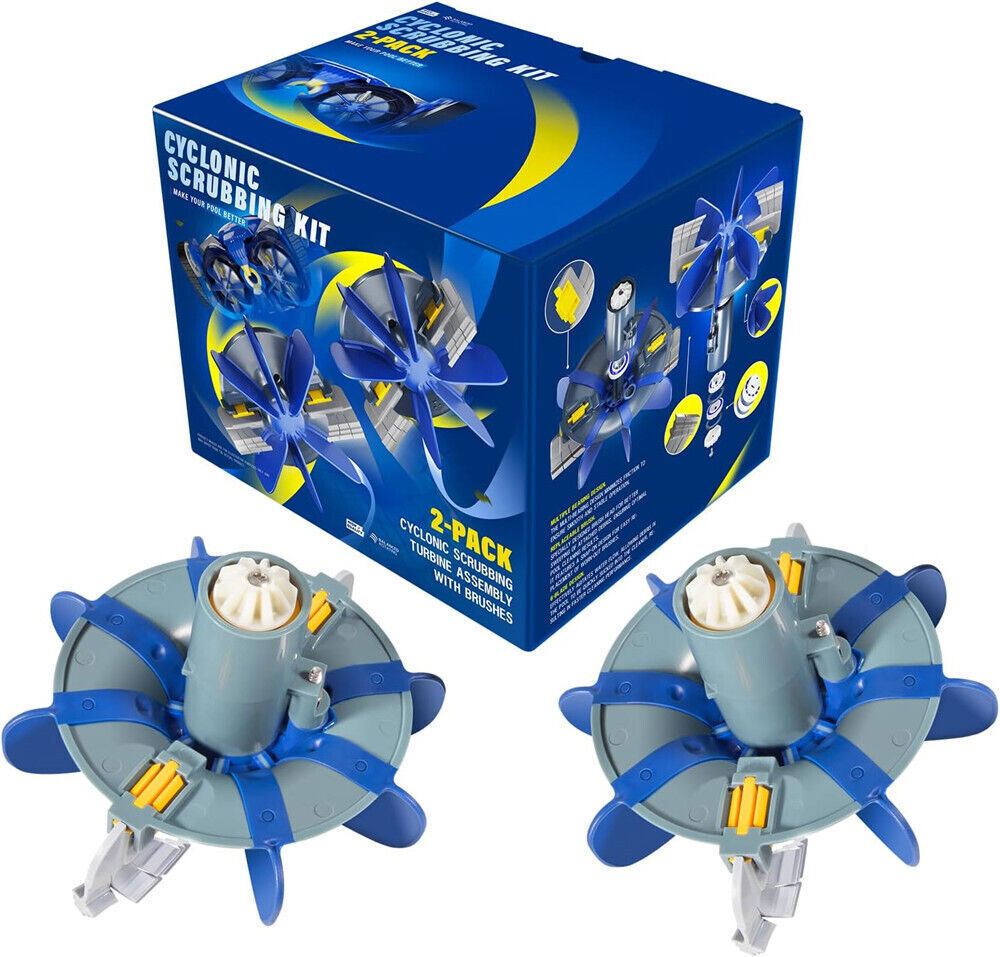 2PCS R0714300 Cyclonic Scrubbing Turbine Assembly For Zodiac MX6/8, MX6/8 Elite