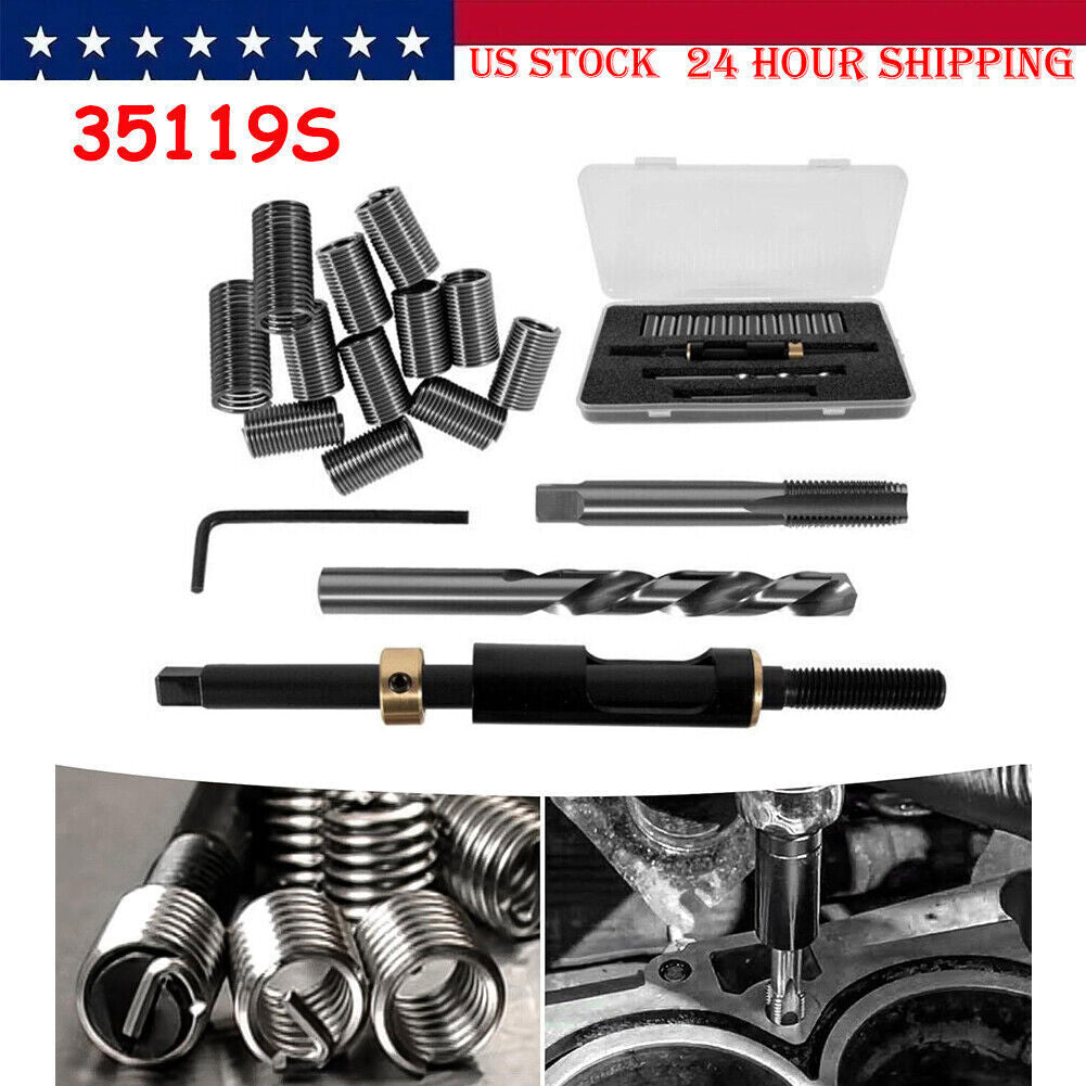 M11x1.5 Head Bolt Thread Repair Kit for Toyota Honda Ford GM Nissan Scion Isuzu