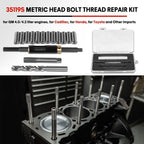 M11x1.5 Head Bolt Thread Repair Kit for Toyota Honda Ford GM Nissan Scion Isuzu