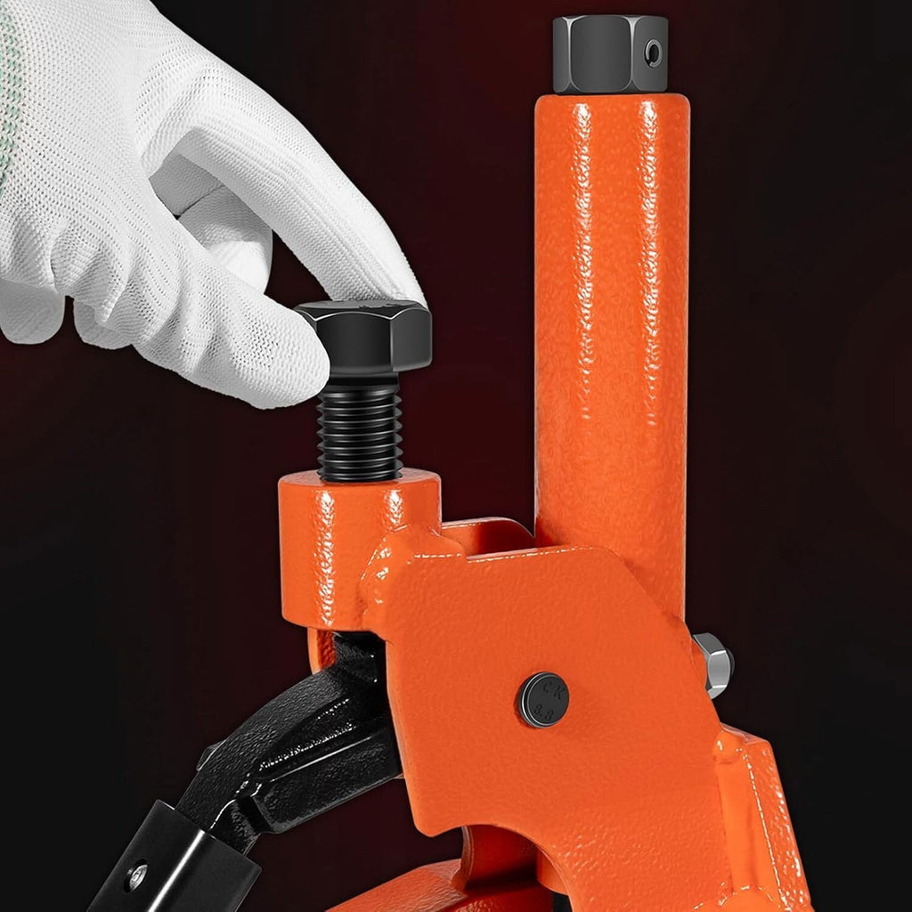 Manual Tire Bead Breaker 38"-42" Tires Repair Tool with Rubber Pad Protector
