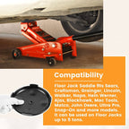 Floor Jack Saddle 6.75 Inch Diameter, 1-3/16 Inch Diameter Stem Fits Many Models