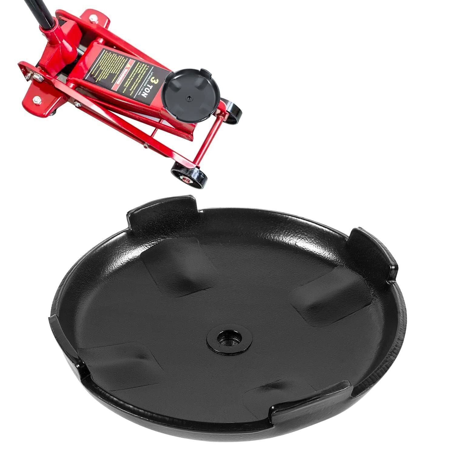 Floor Jack Saddle 6.75 Inch Diameter, 1-3/16 Inch Diameter Stem Fits Many Models