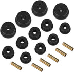 KJ02008BK Rear Spring Shackle Bushings for 1984-2098 Jeep Cherokee XJ 2.2109G