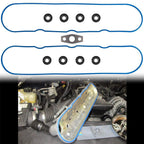 Valve Cover Graphite Gasket Set Grommets Kit for Chevy GMC 4.8/5.3/6.0/6.2/7.0L