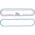 Valve Cover Graphite Gasket Set Grommets Kit for Chevy GMC 4.8/5.3/6.0/6.2/7.0L