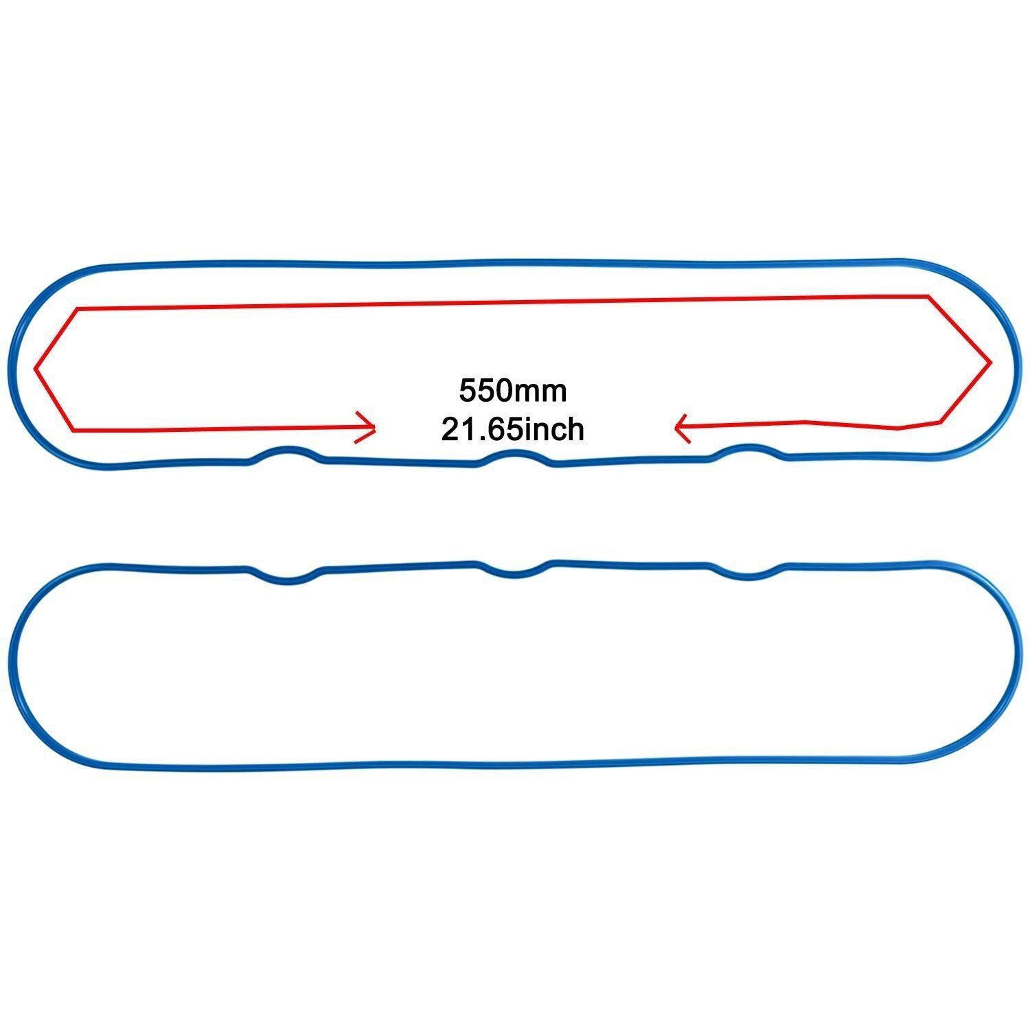 Valve Cover Graphite Gasket Set Grommets Kit for Chevy GMC 4.8/5.3/6.0/6.2/7.0L