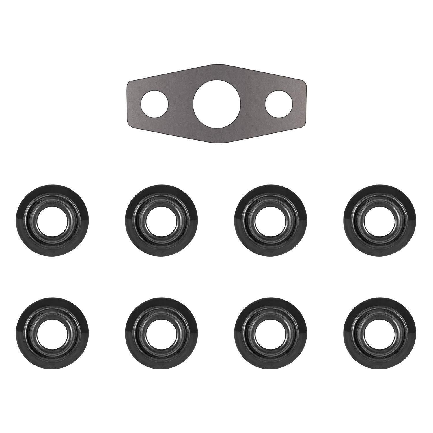 Valve Cover Graphite Gasket Set Grommets Kit for Chevy GMC 4.8/5.3/6.0/6.2/7.0L