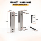 Hardened File Guide with Carbide Surface For Knife Making Knife Maker Tool