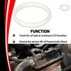7.3L Powerstroke Diesel Engine Crankcase CCV Breather O-Ring Vent Valve Seal Kit