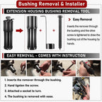 Extension Housing Bushing Installer T-0160 & Removal Transmission Tool for GM