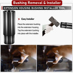 Extension Housing Bushing Installer T-0160 & Removal Transmission Tool for GM