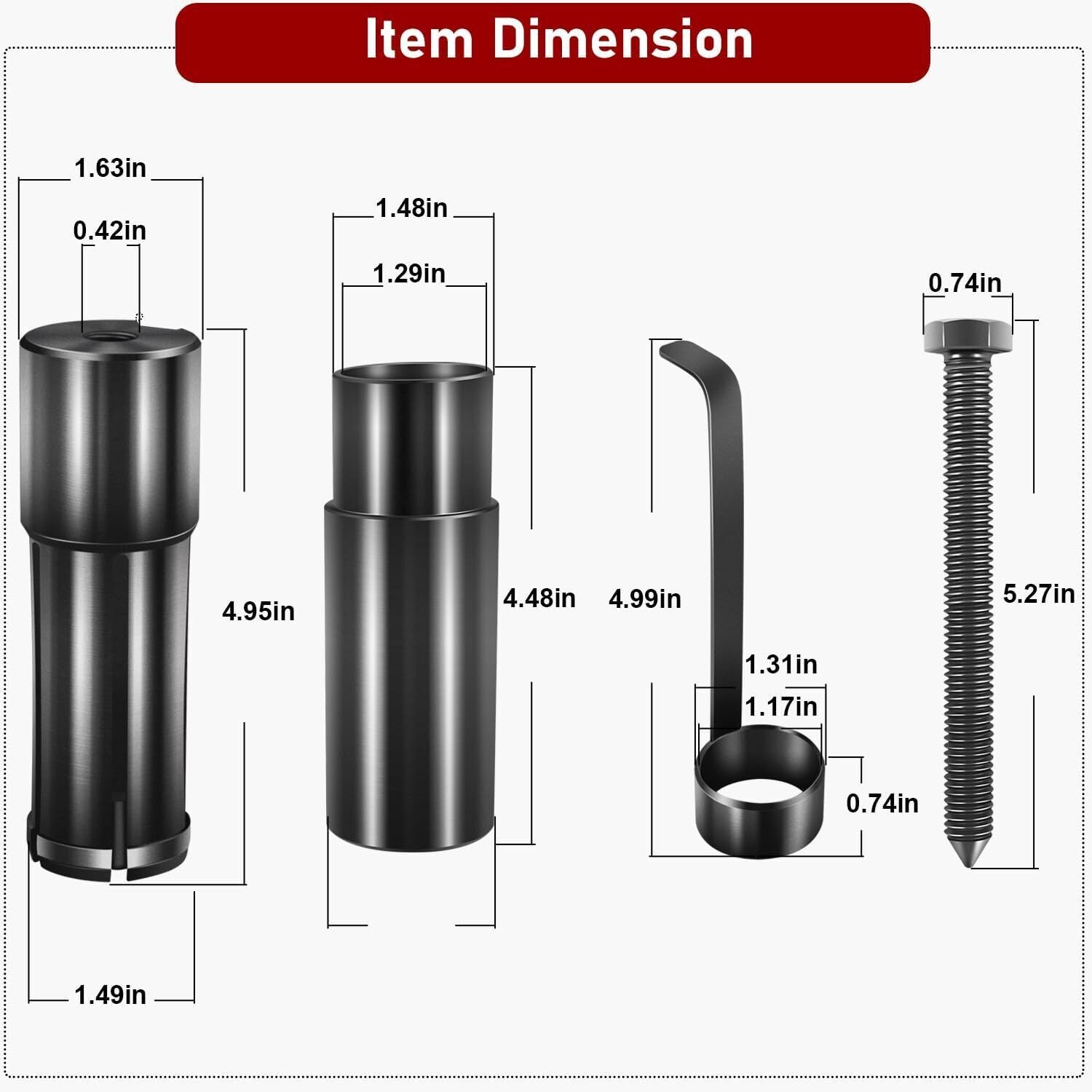 Extension Housing Bushing Installer T-0160 & Removal Transmission Tool for GM
