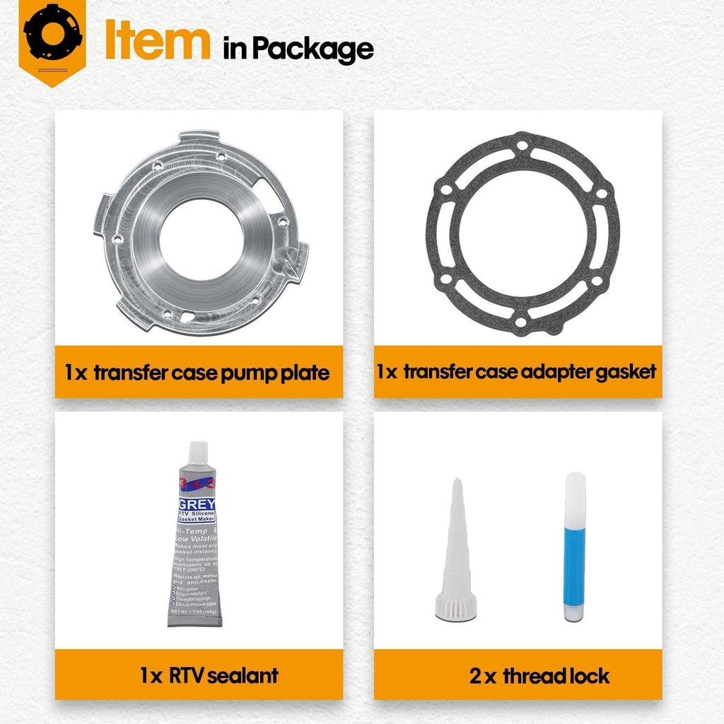 10001 Transfer Case Pump Upgrade Kit for GM Transfer Case 136,146,246,261, 263HD