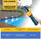 W70326 Cassette Outer Extension Pipe with Handnut for Zodiac Baracuda G3/G3 Pro
