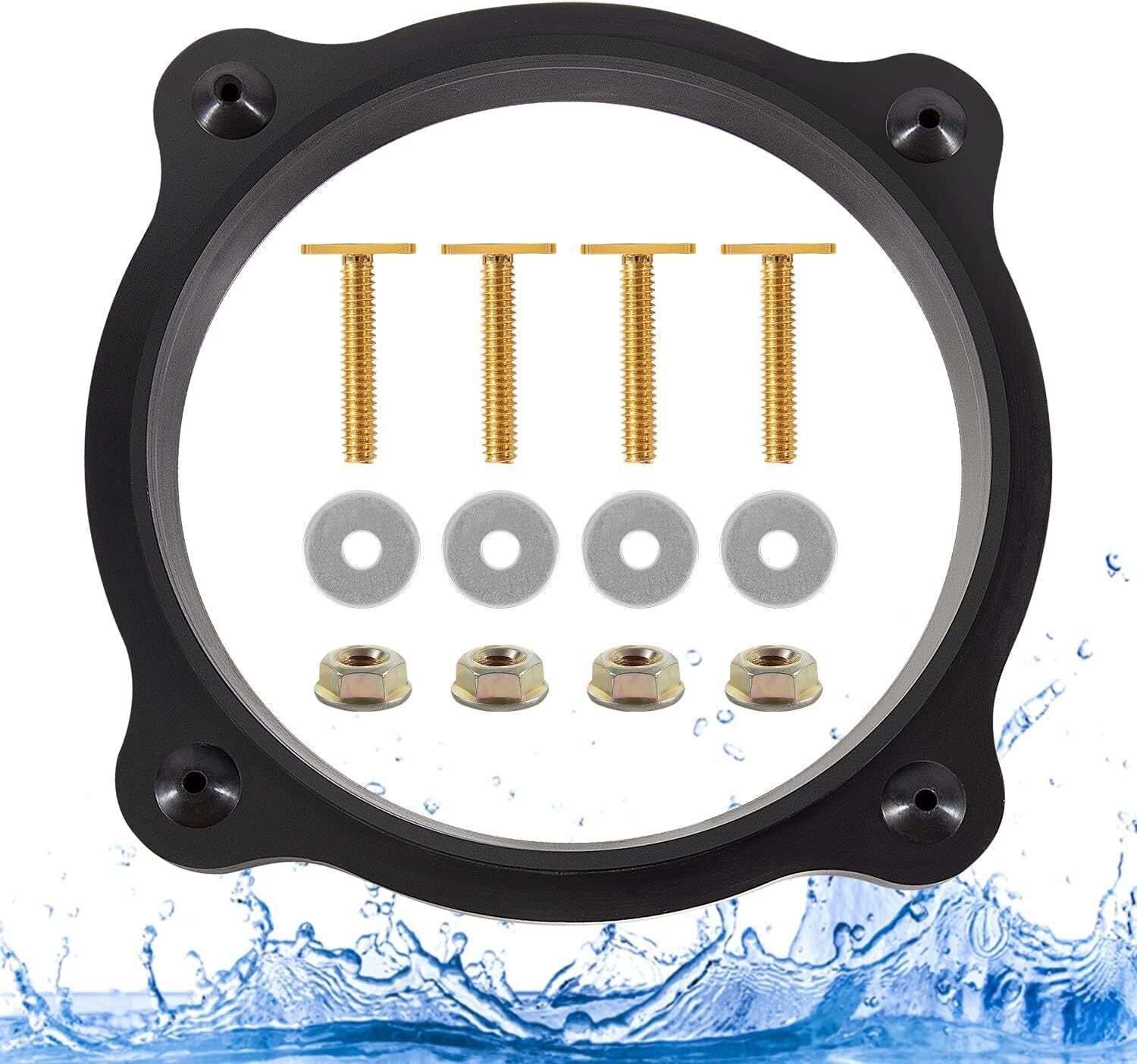 Dometic Sealand 385310063 Floor Flange Seal Replacement Kit W/ Mounting Hardware