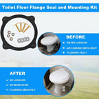 Dometic Sealand 385310063 Floor Flange Seal Replacement Kit W/ Mounting Hardware