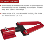 T-0156-A Transmission Holding Fixture Tool with Base for Ford/Chrysler OTC 7020