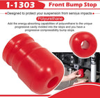 1-1303 & 1-1304 Polyurethane Front & Rear Bump Stop for Jeep Wrangler JK/JKU 4PC