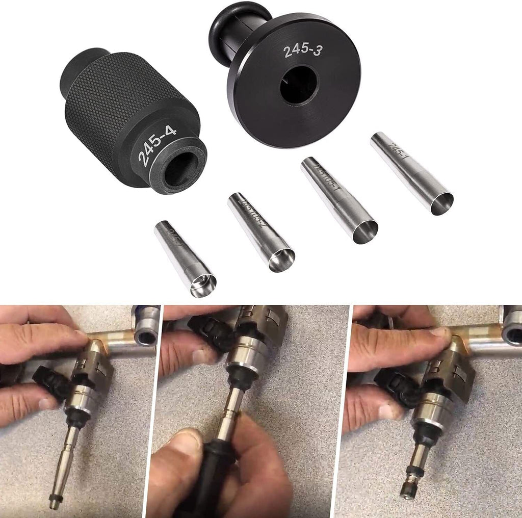 Fuel Injector Seal Install Tool Kit EN-49245 & EN-51105 For GM 245 Subaru Bosch