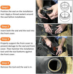 1338 Front Crankshaft Seal Installer Tool 3824498 For 3.9/5.9/6.7L Dodge Cummins