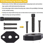Heavy Duty Truck 10102 Universal U Joint Puller &5192 Bearing Cup Installer Tool