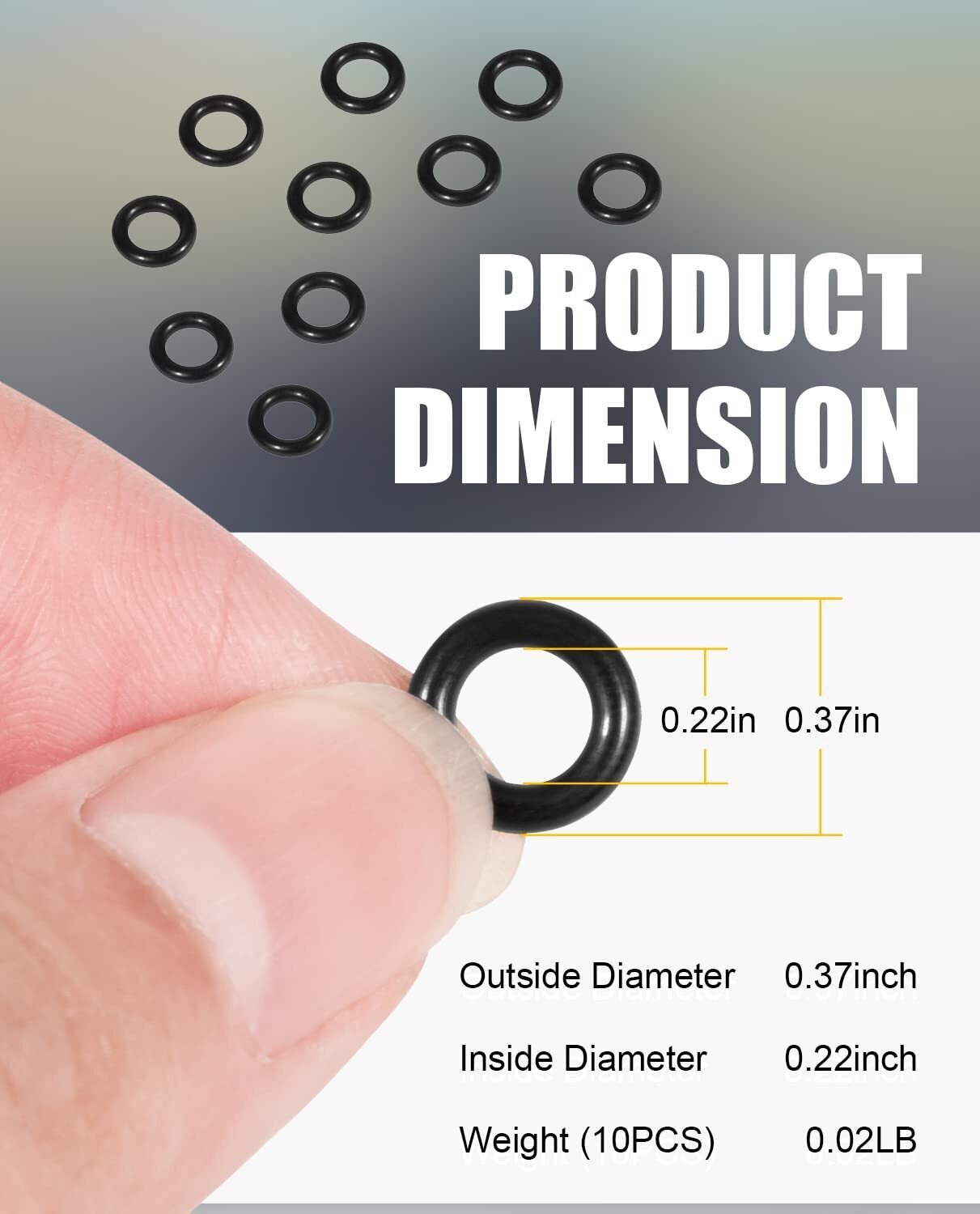 Fuel Line Male End O-Ring Rebuild Kit MC6005 MC600-5 for Harley Davidson Street