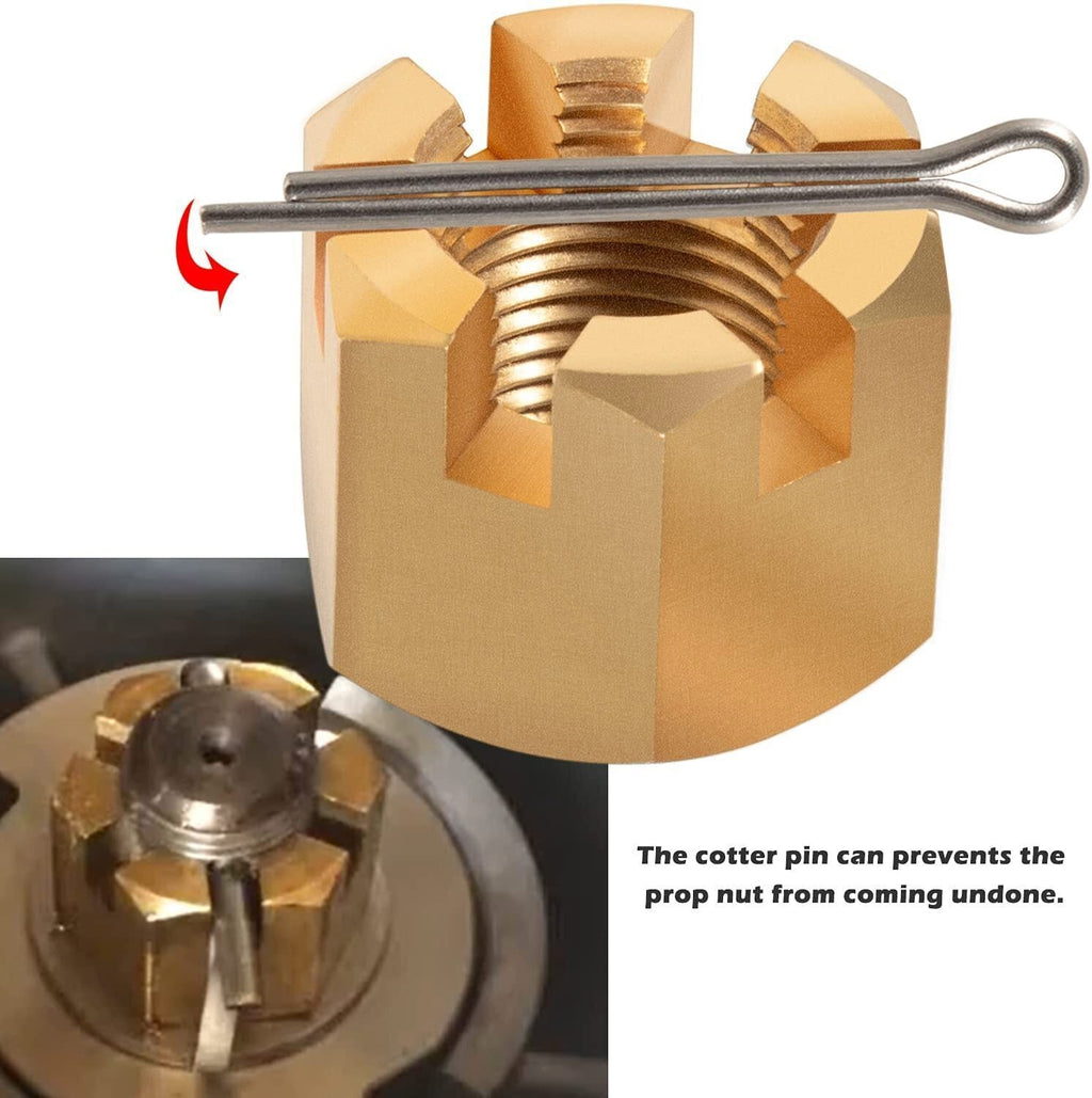 Propeller Hardware Kits Thrust Washer/Spacer/Nut for Yamaha Outboard 150-300HP