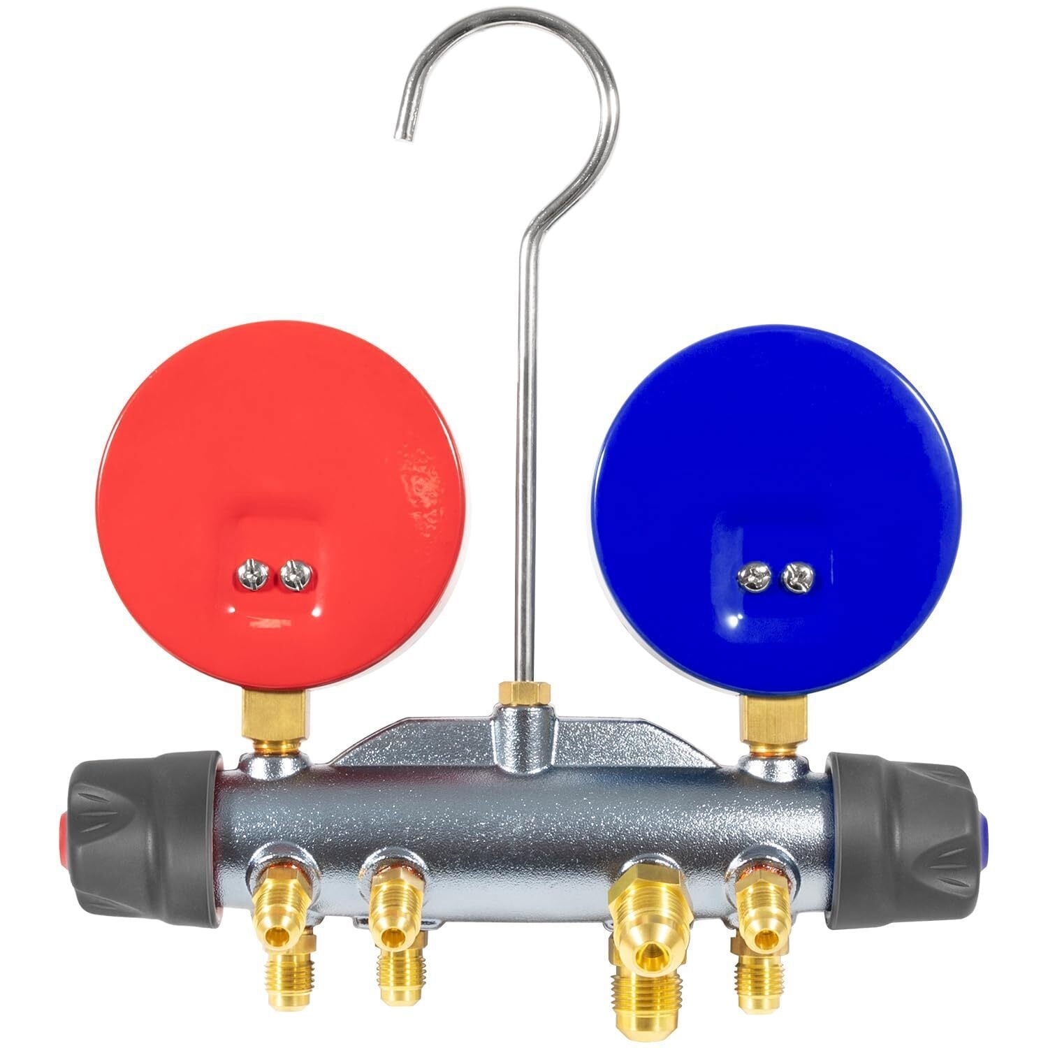 For Yellow Jacket 4-Valve 49968 Test and Charging Manifold Gauges R-22/404A/410A
