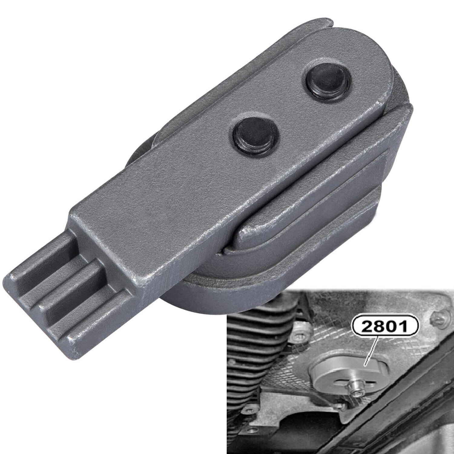 2801 Flywheel Holder Flex Plate Lock Timing Chain Tool for BMW N20 N26 Engines